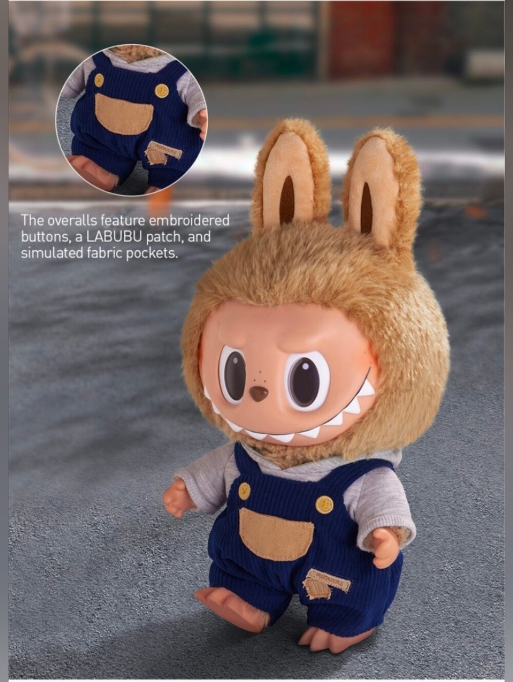 Pop Mart Time to Chill Labubu Plush - Picture 2 of 4